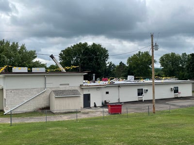 Elementary roof view 1