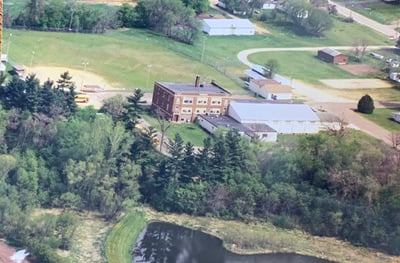 HS view east to west with community